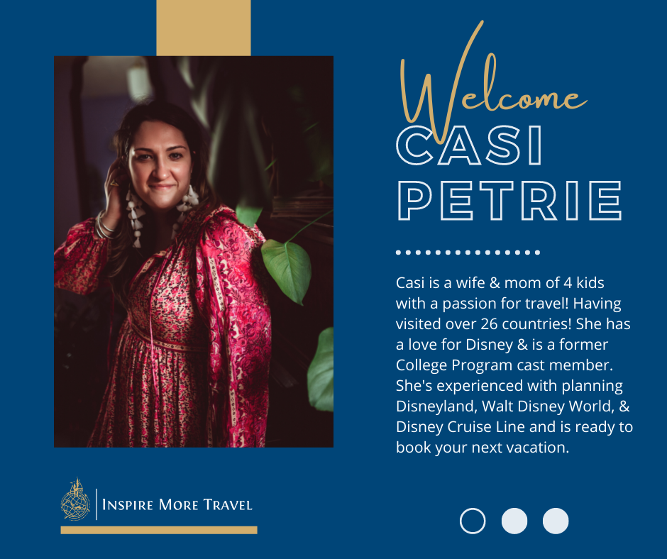 Welcome Casi Petrie to Inspire More Travel