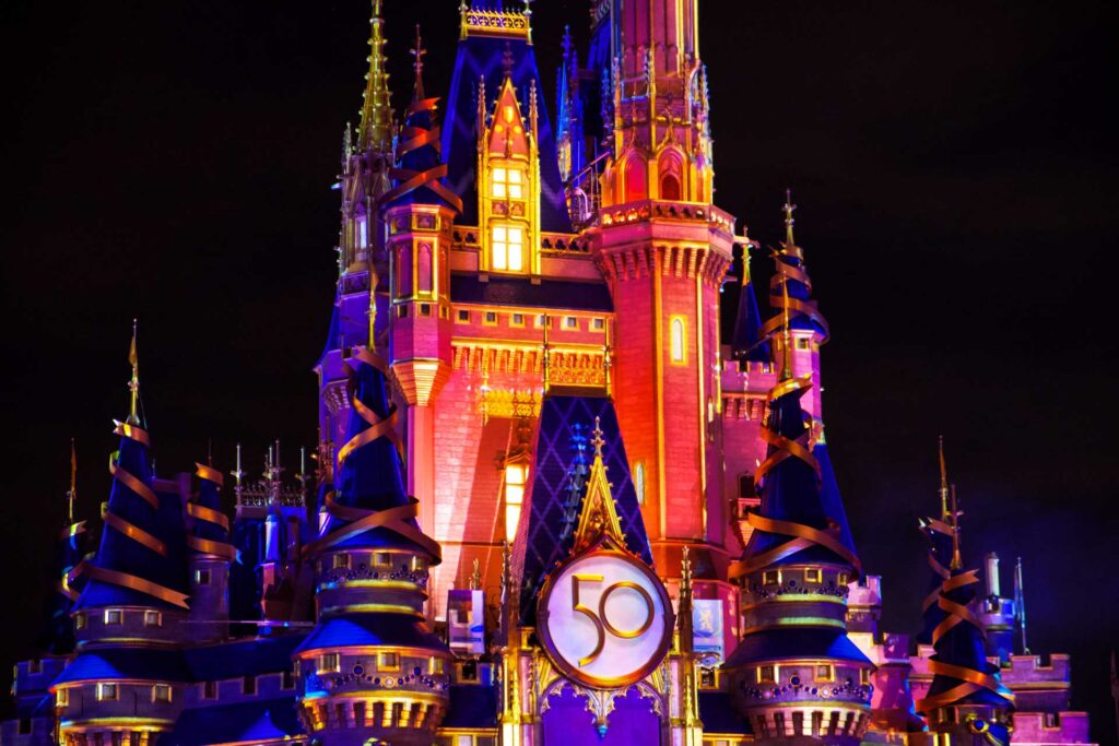 Walt Disney World 50th Castle